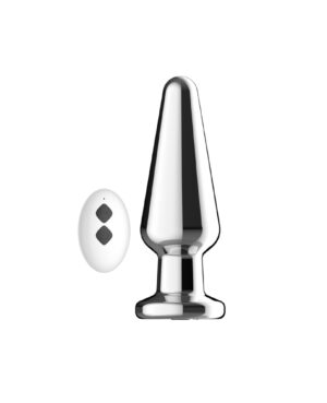 Toosh Remote Controlled Metal Vibrating Butt Plug