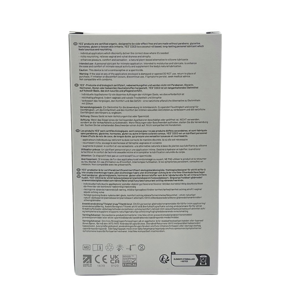 YES Coco Oil-Based Lubricant-6x5ml - Image 8