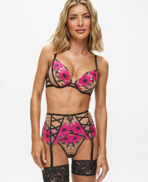 Boudoir Rose Padded Plunge Bra