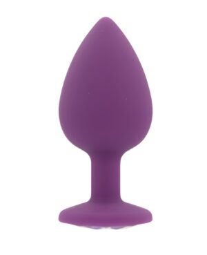 Toosh Purple Silicone Butt Plug Large