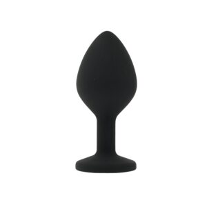 Toosh Black Silicone Butt Plug Medium
