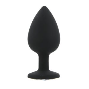 Toosh Black Silicone Butt Plug Large
