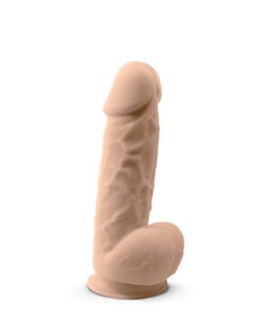 SilexD 8.5 inch Remote Controlled Vibrating Girthy Silicone Dildo