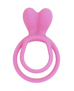 JoyRings Silicone Double Rabbit Cock Ring